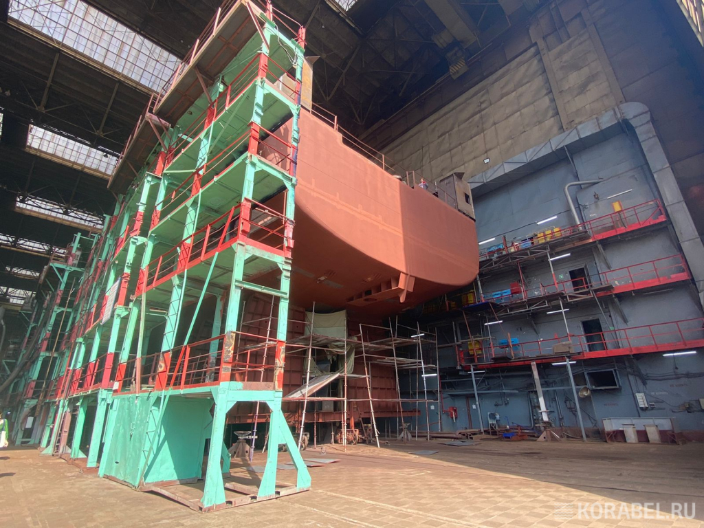 "Вайгач" первый краболов проекта КСП01 / Фото: Корабел.Ру