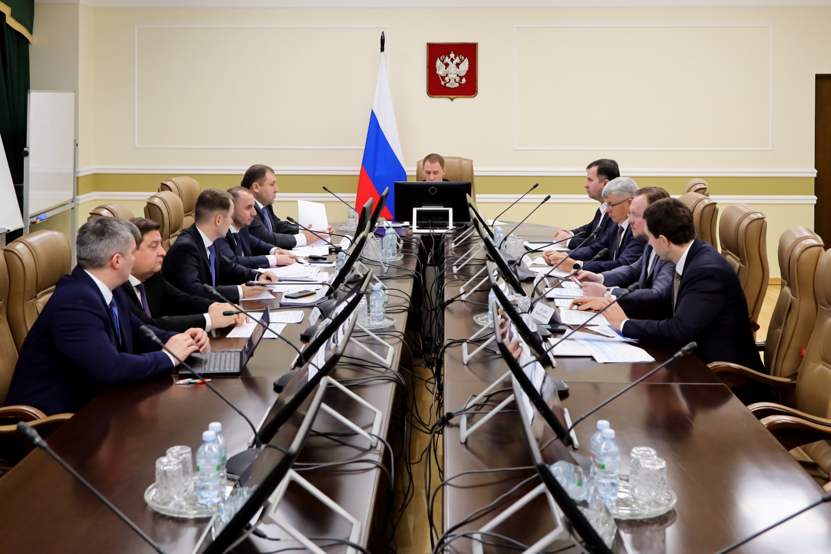 Заседание штаба федерального проекта «Генеральная уборка» / Фото: Минприроды РФ