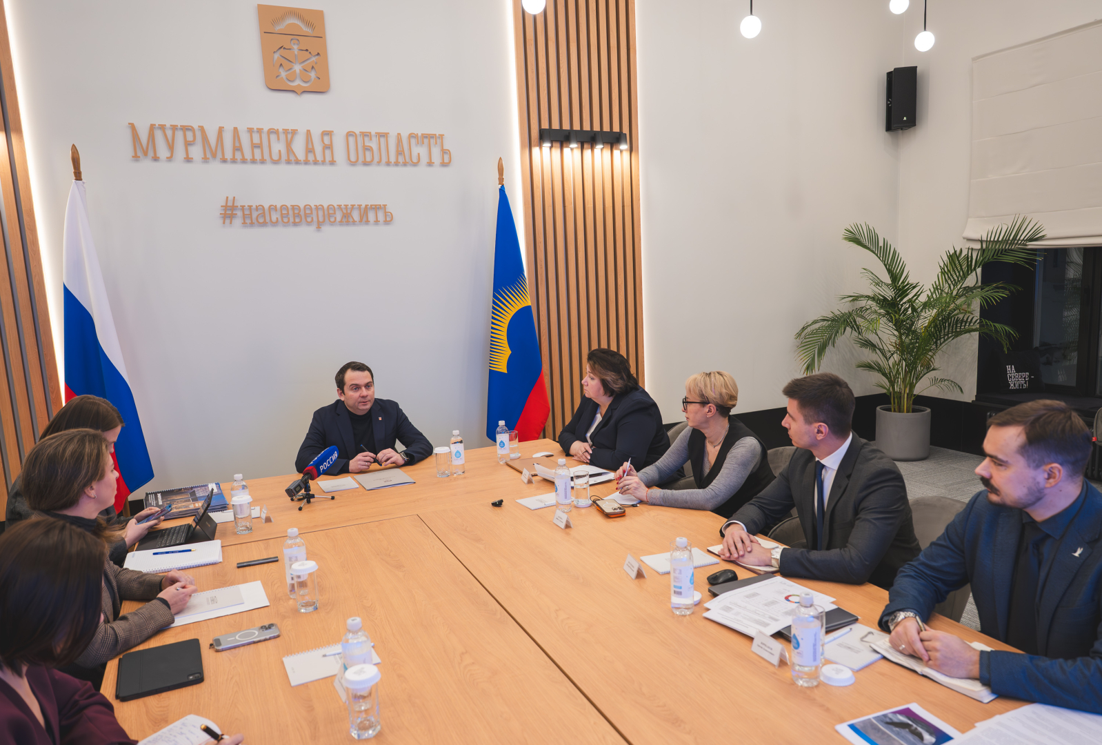 Андрей Чибис провел совещание по развитию МАУ и созданию кампуса мирового уровня / Фото: Правительство Мурманской области