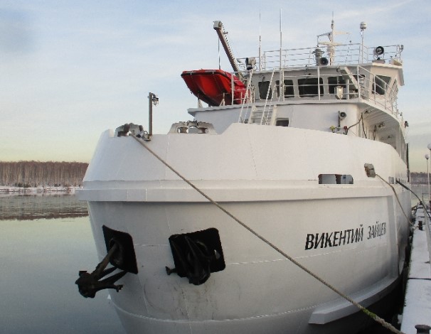 Завершено строительство НИС «Викентий Зайцев» проекта ТСК.550 / Фото: Российское классификационное общество