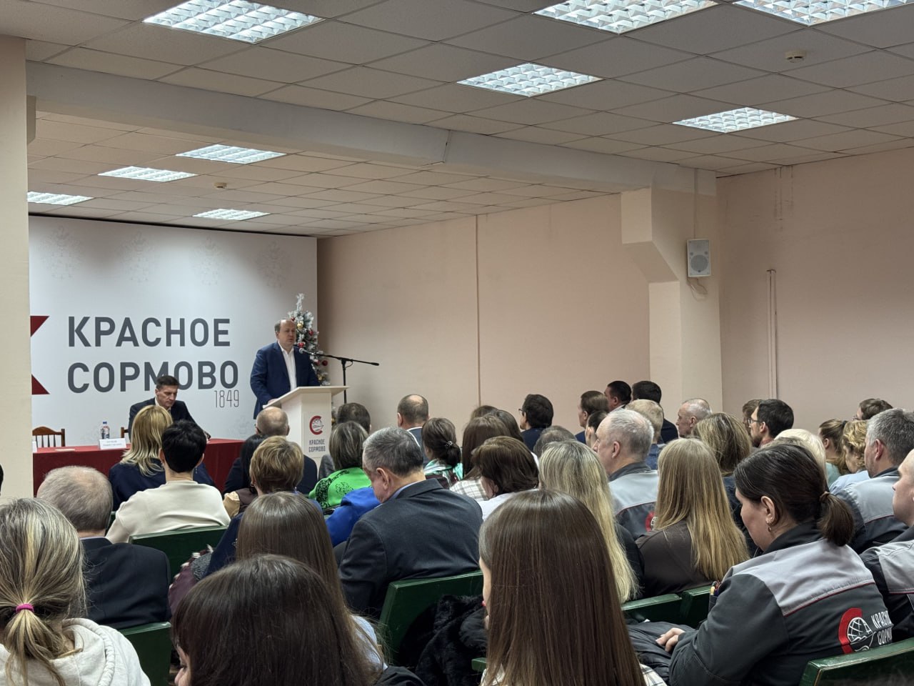 Гендиректор ОСК проинспектировал ход модернизации завода «Красное Сормово» / Фото: