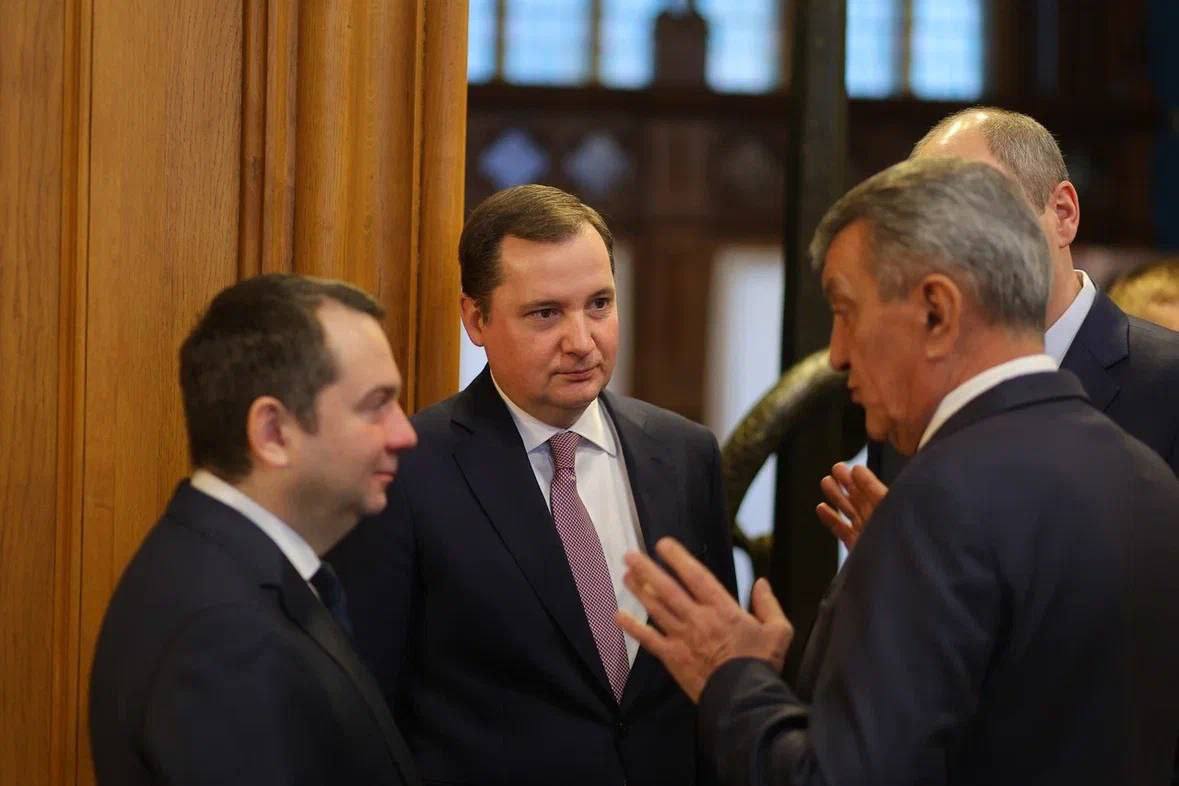 Александр Цыбульский на 45-м заседании Совета глав субъектов РФ при МИД России выступил с докладом по вопросам международного межрегионального сотрудничества в Арктике / Фото: Телеграм-канал