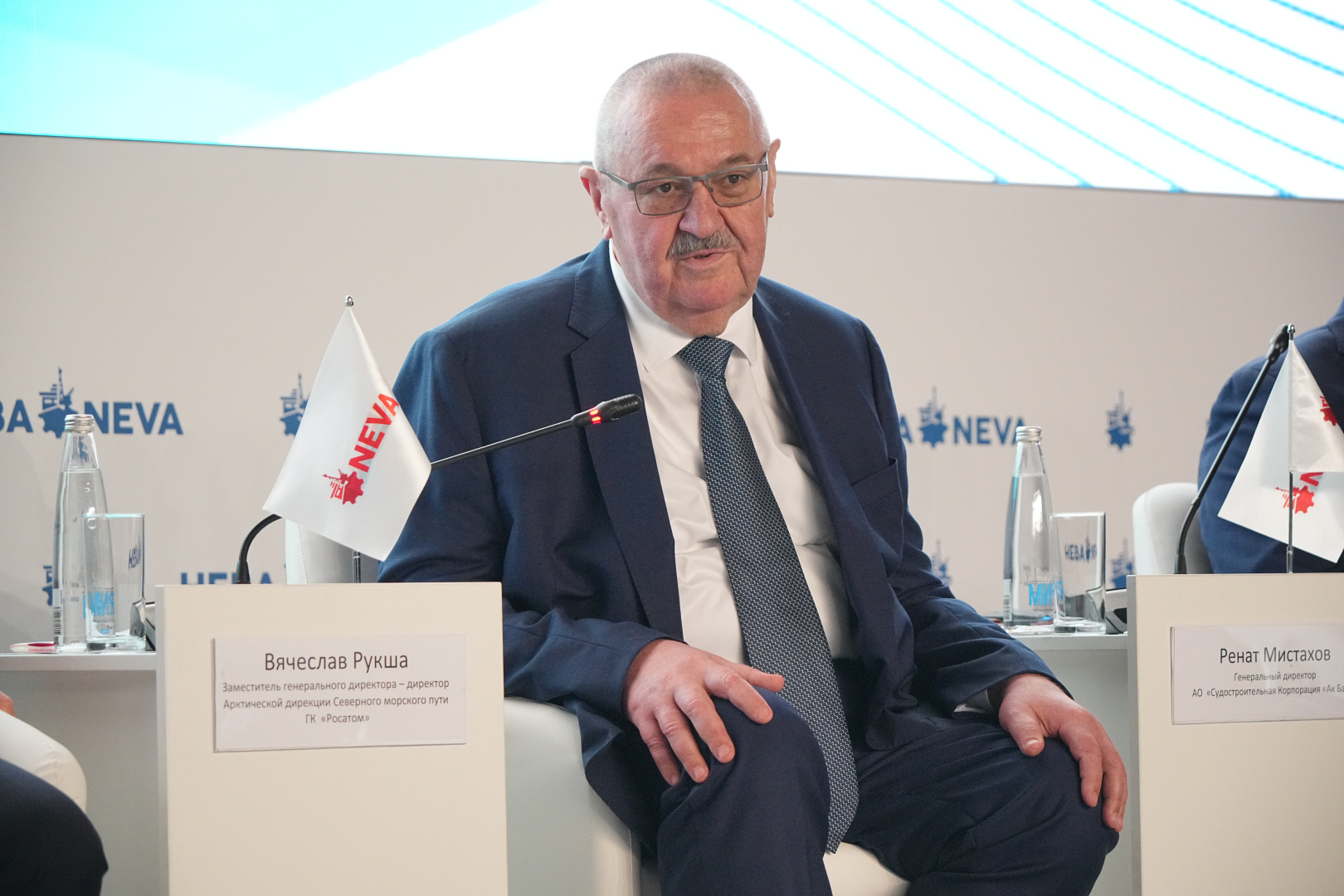 Вячеслав Рукша, заместитель генерального директора — директор Арктической дирекции госкорпорации по атомной энергии «Росатом» / Фото: «НЕВА-Интернэшнл»