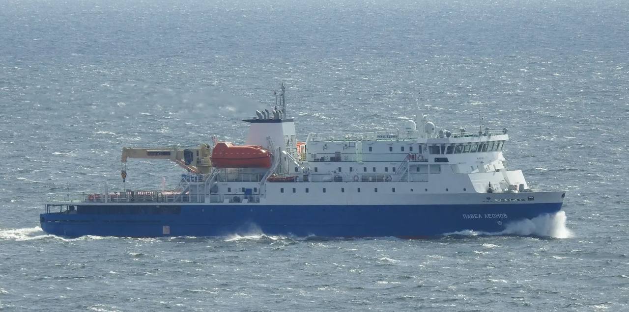 Грузопассажирский теплоход "Павел Леонов" / Фото: Минтранс Сахалинской области