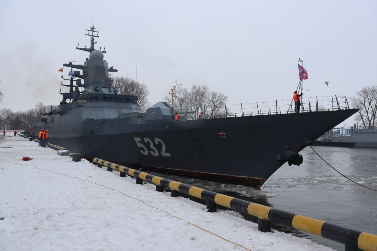 Корвет «Бойкий» Балтийского флота вернулся в базу после выполнения задач дальнего морского похода / Фото: Министерство обороны РФ