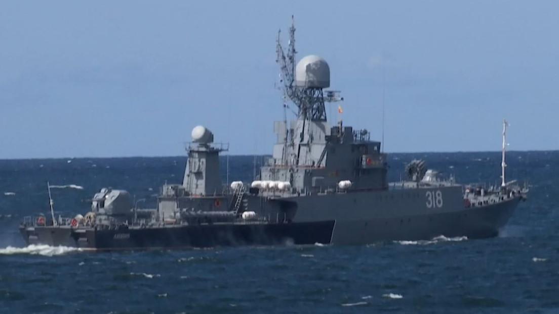 Корабли Балтийского флота отработали задачи по уничтожению подводной лодки условного противника / Фото: Министерство обороны РФ