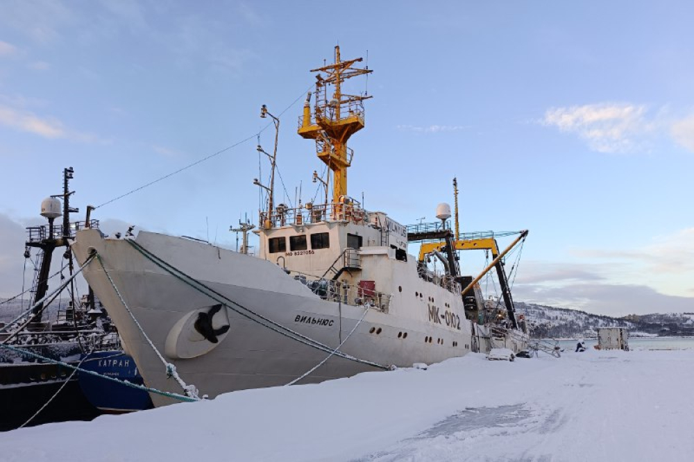 НИС "Вильнюс" готовится к отходу в экспедицию / Фото: ФГБНУ