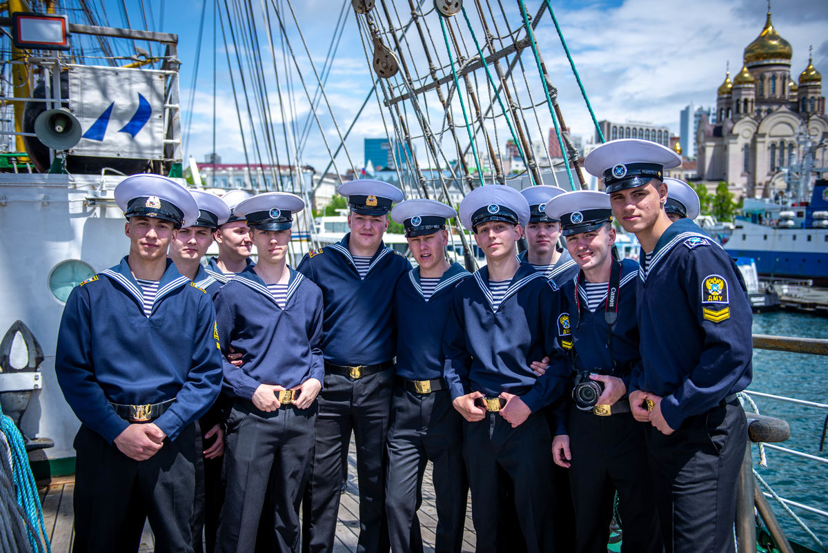 Студенты Дальрыбвтуза - будущие моряки / Фото: пресс-служба Дальрыбвтуза