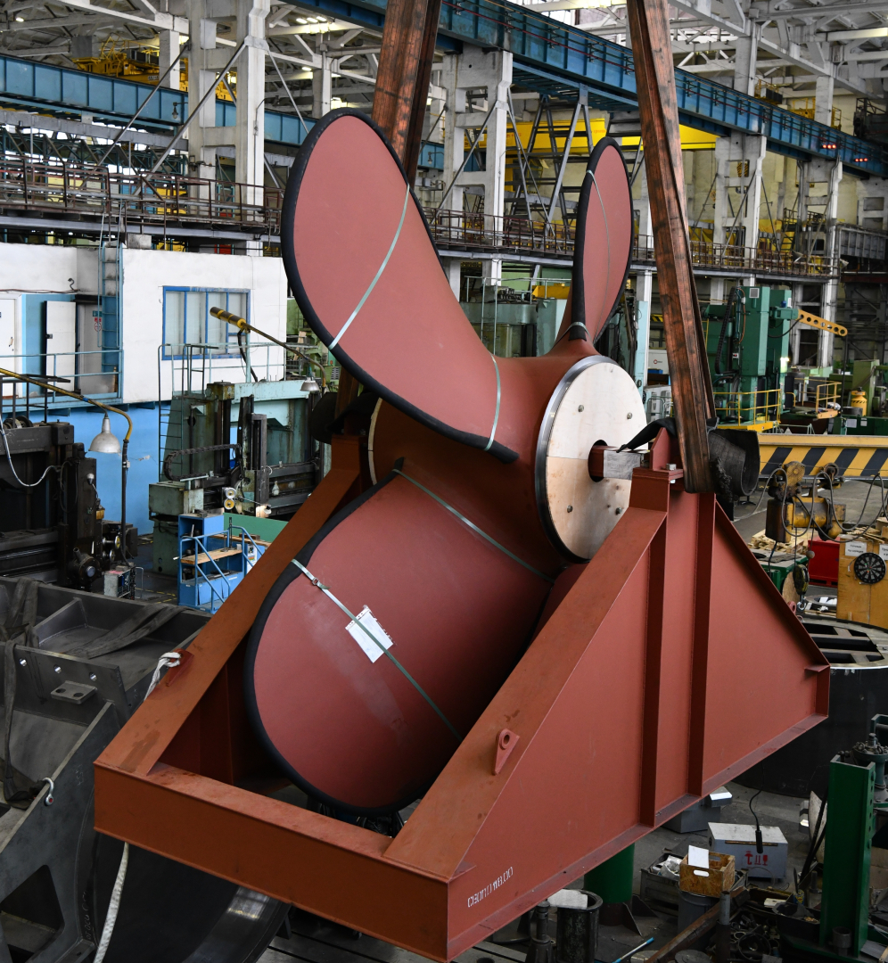 Центр судоремонта «Звёздочка» ОСК изготовил гребной винт для ледокола класса Icebreaker 6 / Фото: