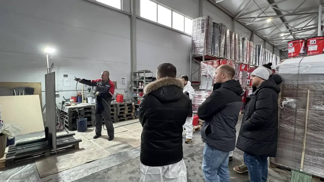 На заводе ECOMAST протестировали антикоррозионные и огнезащитные ЛКМ / Фото: