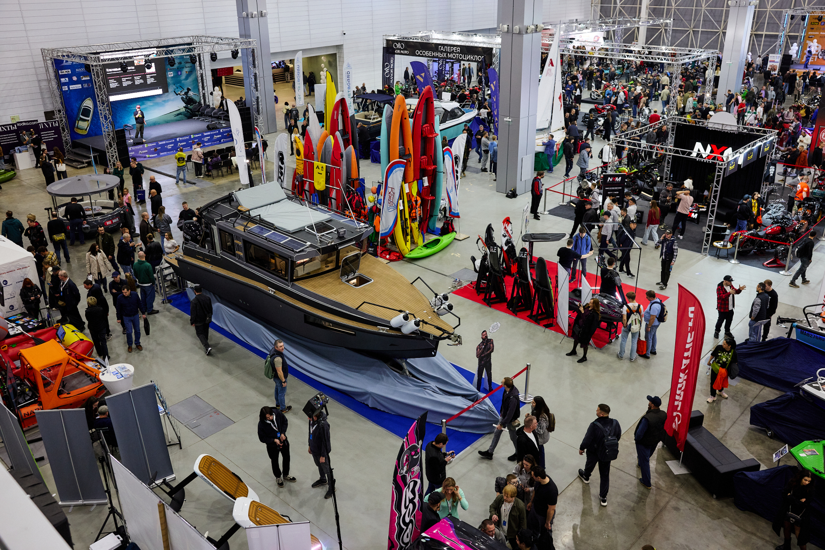 «Лодки Экспо 2026» — курс на развитие водного отдыха! / Фото: Лодки Экспо