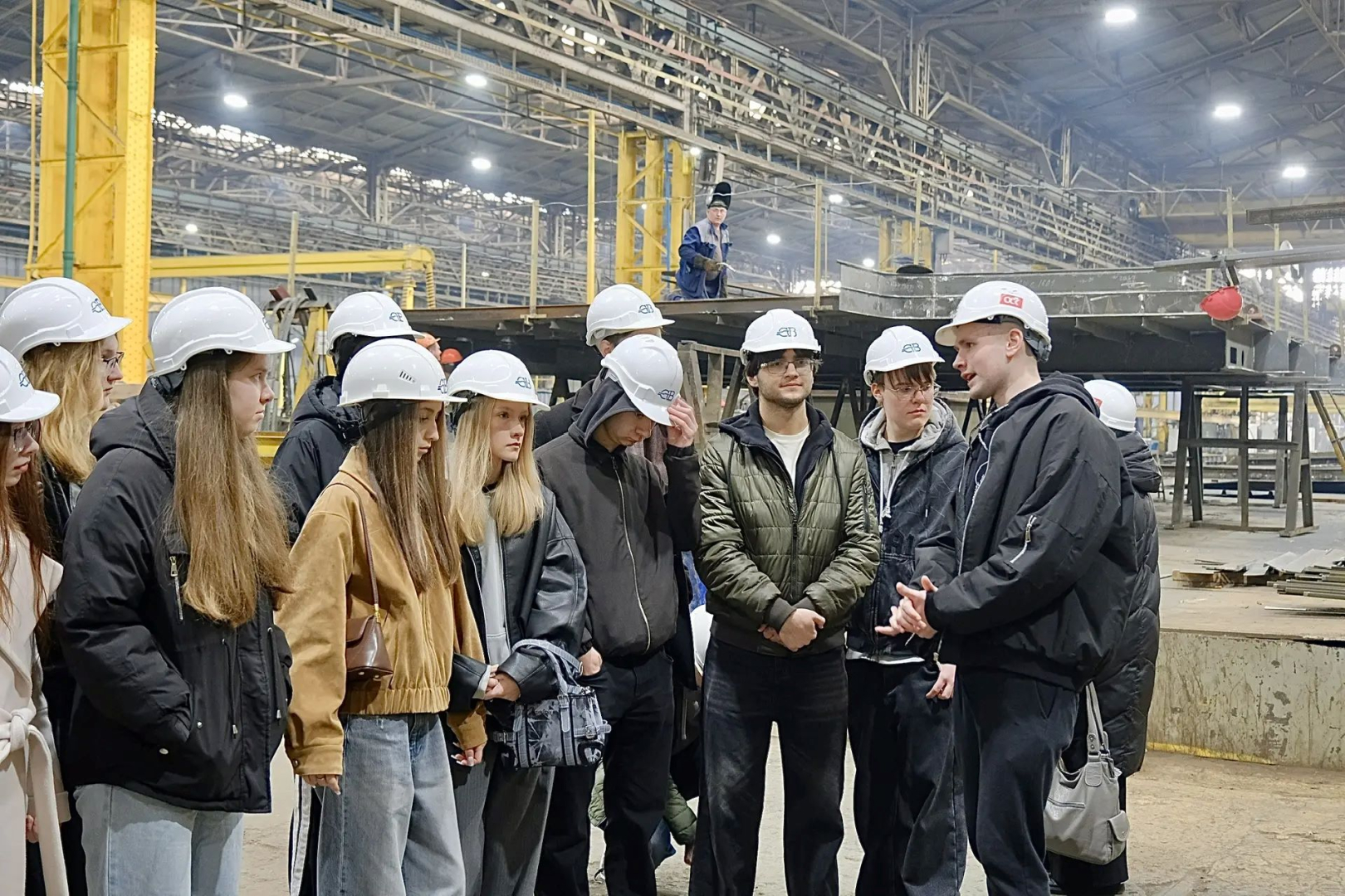 На «Северной верфи» ОСК началась «Неделя без турникетов» / Фото: пресс-служба ПАО «Судостроительный завод «Северная верфь»