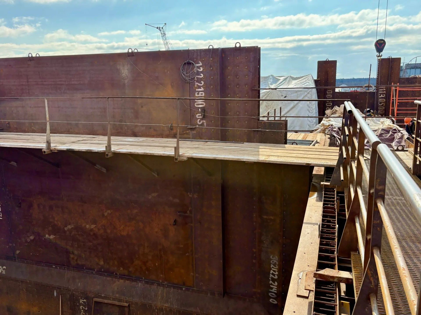 Состоялась закладка нового судна проекта 04650 / Фото: РМРС