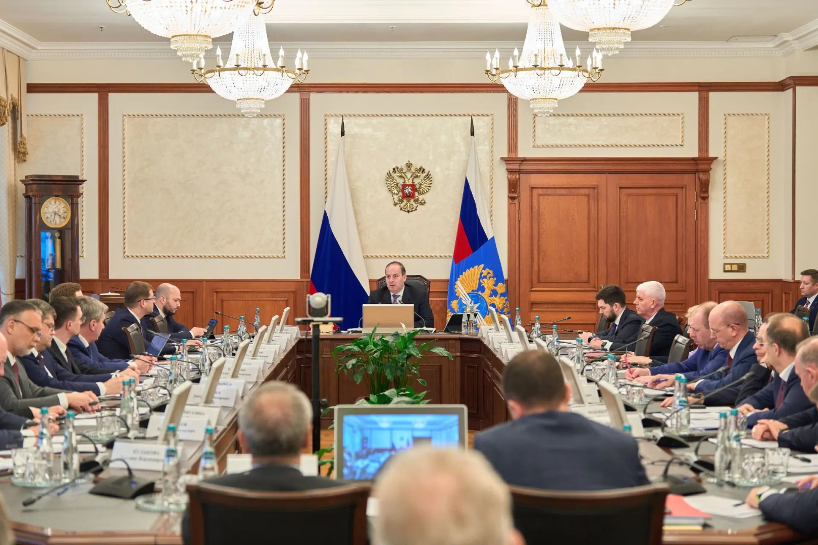 На заседании Научно-технического совета Минтранса России / Фото: Минтранс России