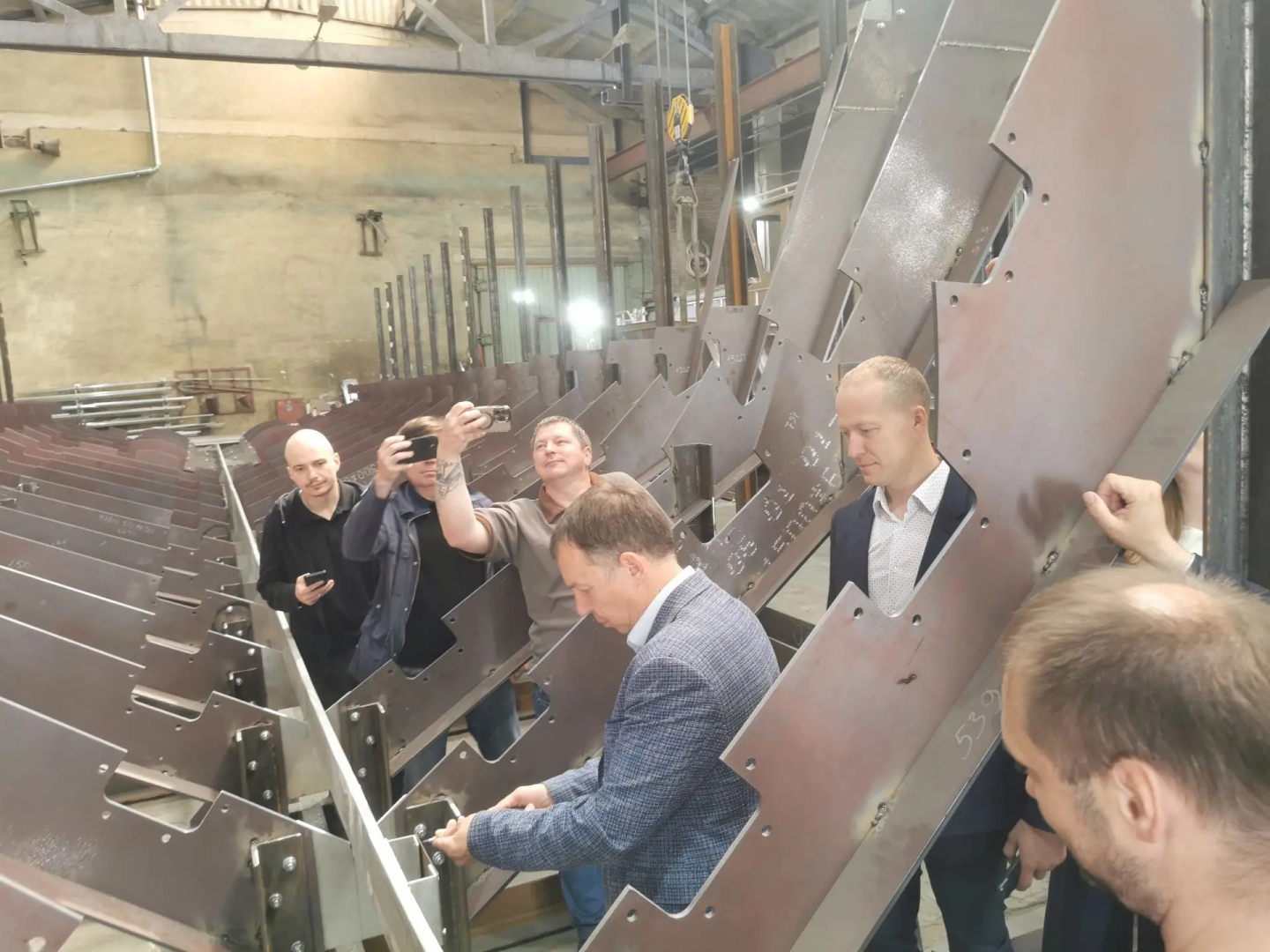 Новое судно заложили на верфи в Шлиссельбурге / Фото: РМРС