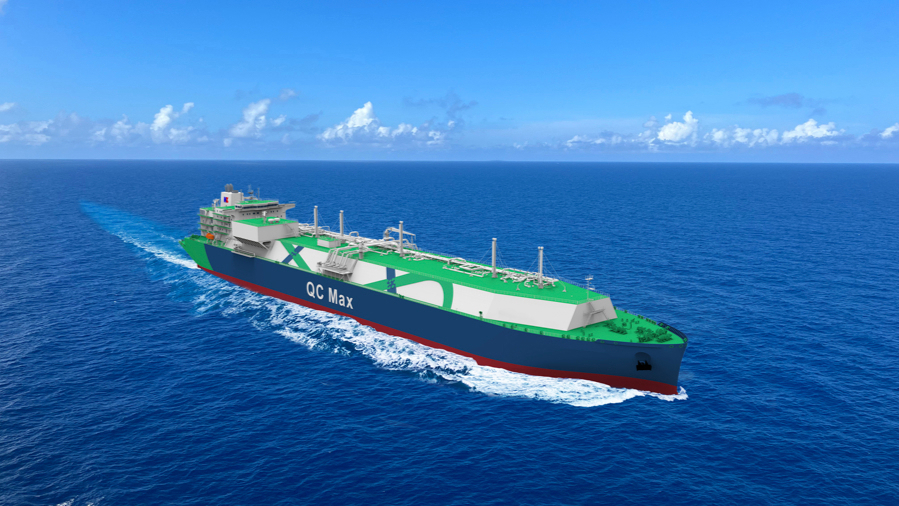 В Китае началось строительство крупнейшего в мире газовоза / Фото: Hudong-Zhonghua Shipbuilding