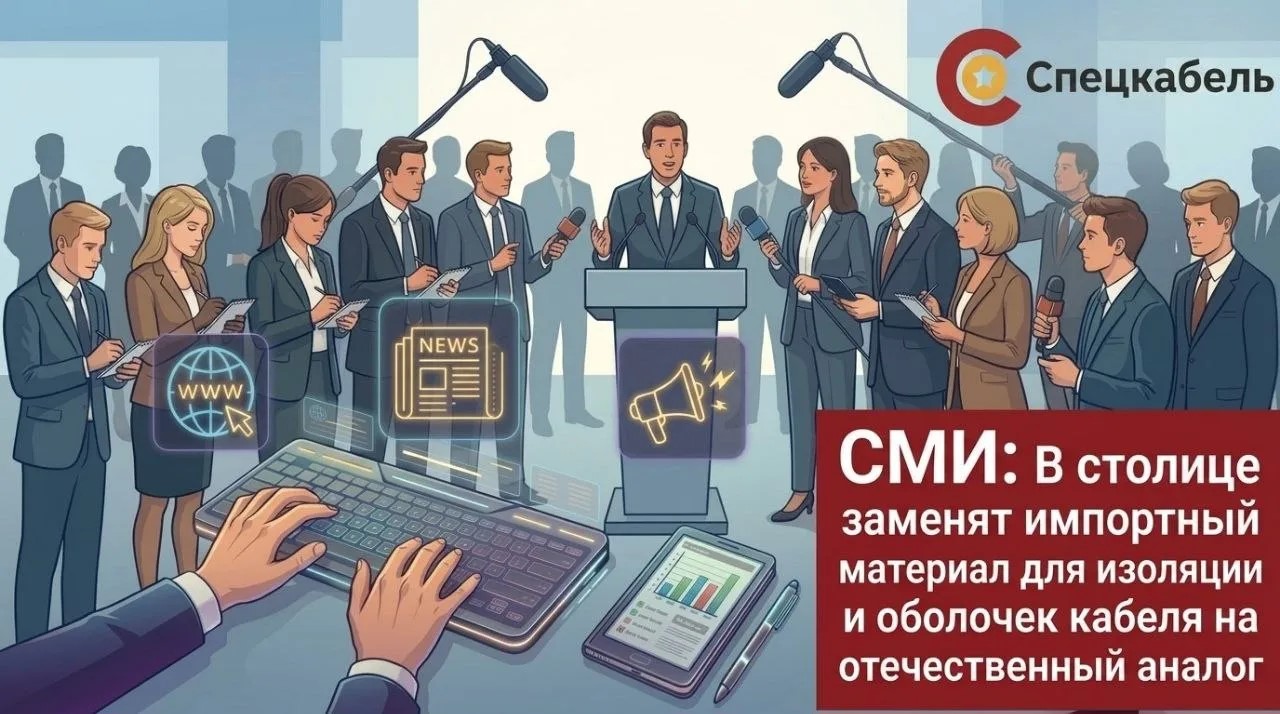 «Спецкабель» тестирует новый российский материал для производства изоляции и оболочек кабелей / Фото:
