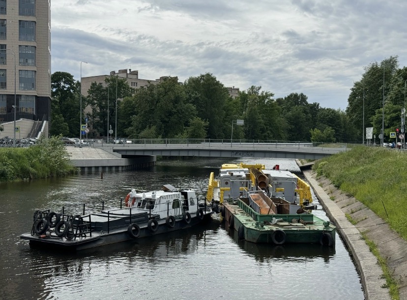 Расчистку русла Чёрной речки в Петербурге завершат в 2027 году / Фото: Пресс-служба правительства Санкт-Петербурга