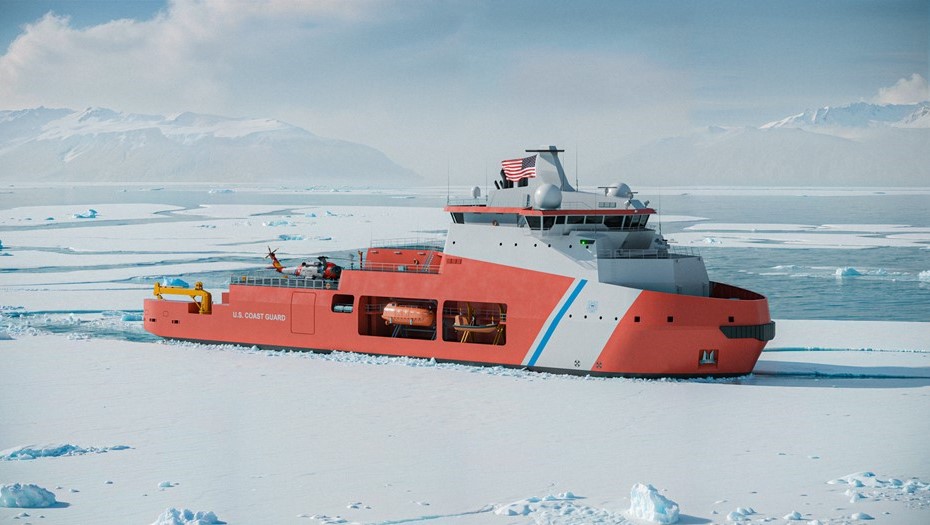 В Финляндии началось строительство первого ледокола для США / Фото: Sata Shipbuilding