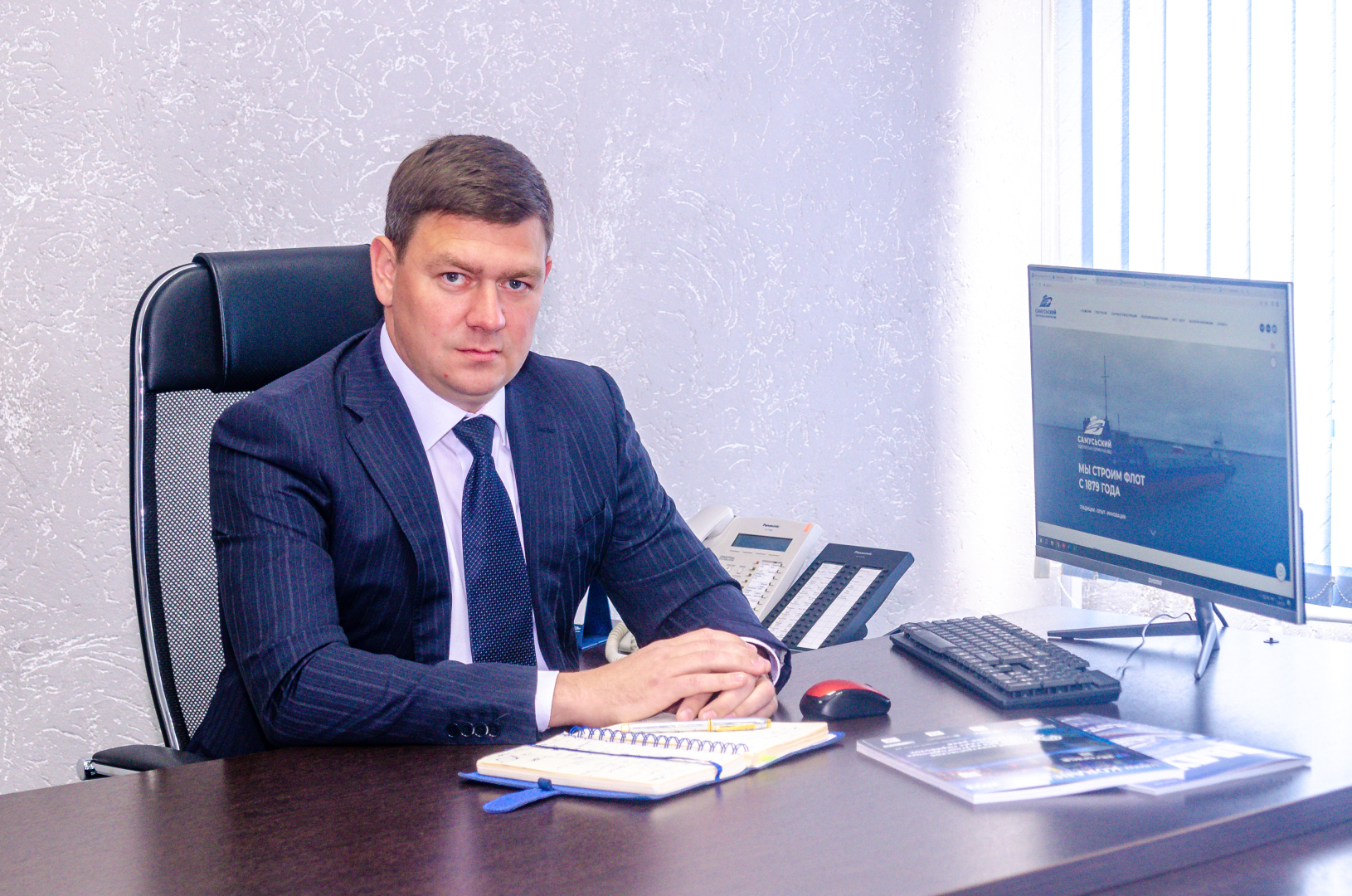 Николай Вдовенко, директор ООО «Самусьский ССРЗ"/Фото: пресс-служба ООО «Самусьский ССРЗ»