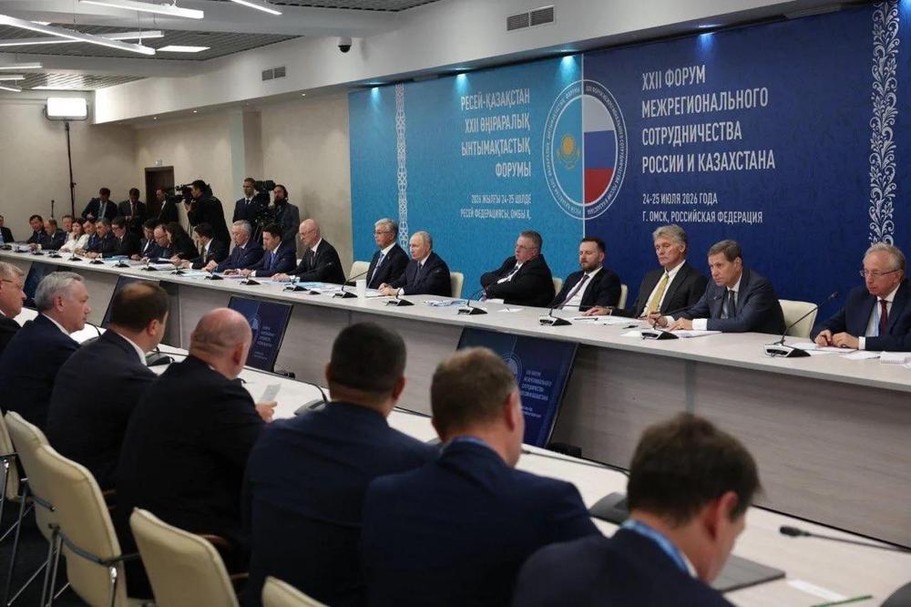 XXII Форум межрегионального сотрудничества России и Казахстана в Омске / Фото: Правительство Омской области