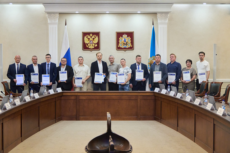 В Поморье наградили победителей региональных этапов конкурса «Лучший по профессии» / Фото: Правительство Архангельской области