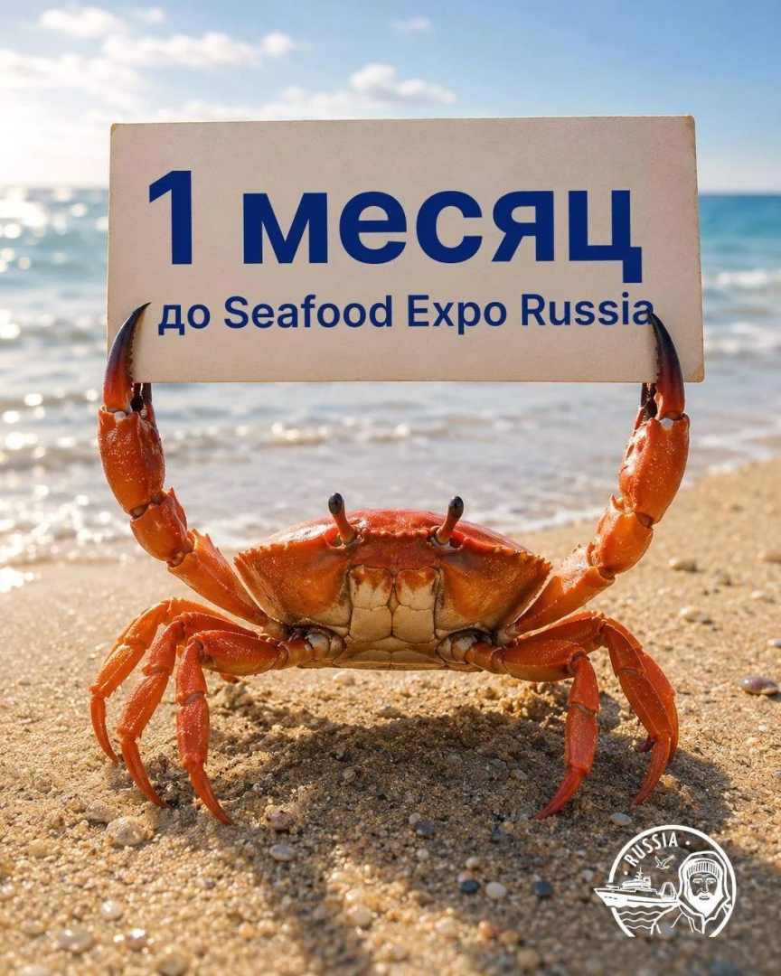 Месяц до IX Global Fishery Forum & Seafood Expo Russia 2026 / Фото: