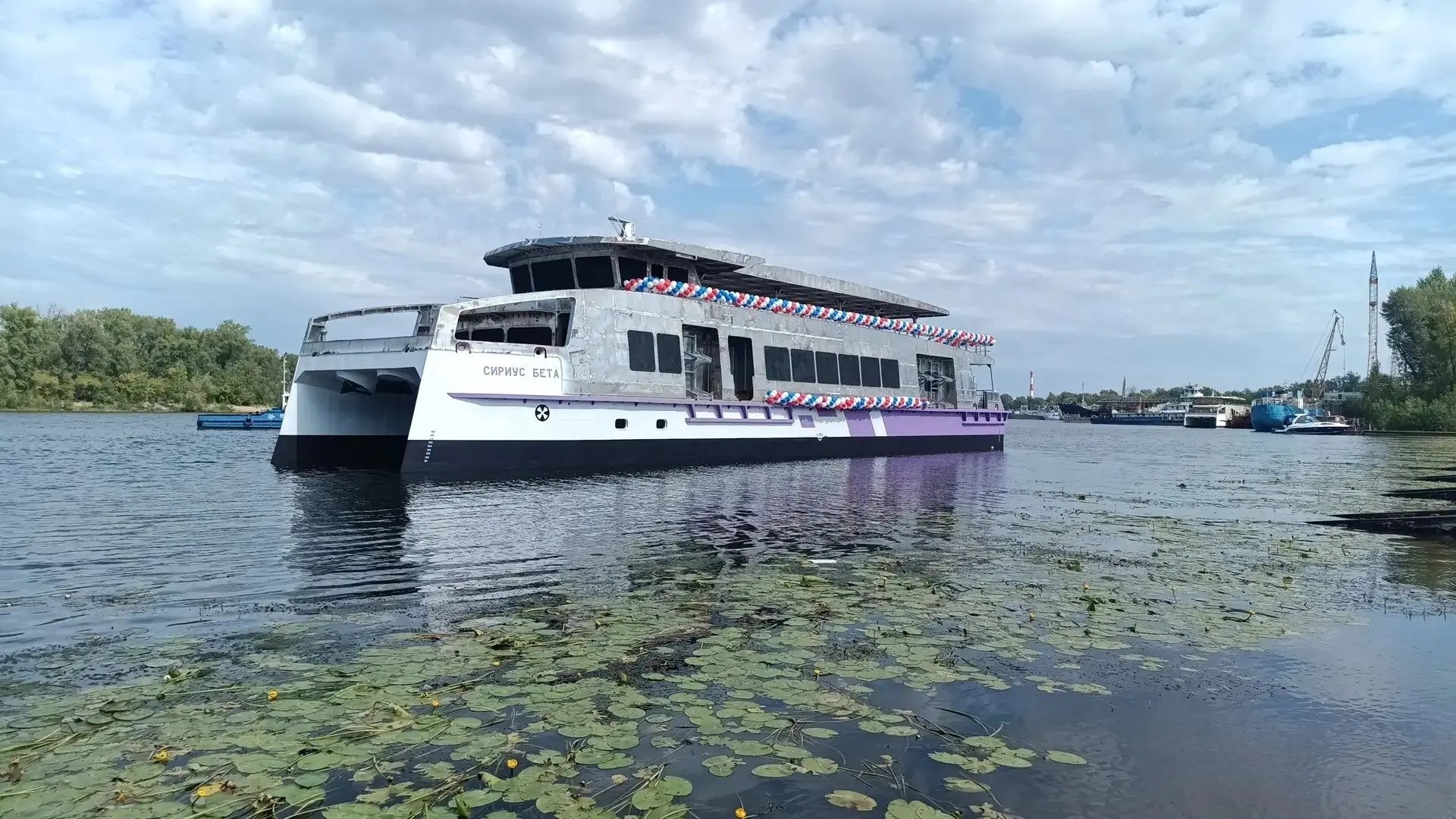 Спущен на воду катамаран «Сириус Бета» проекта «Соммерс-L» / Фото: РМРС