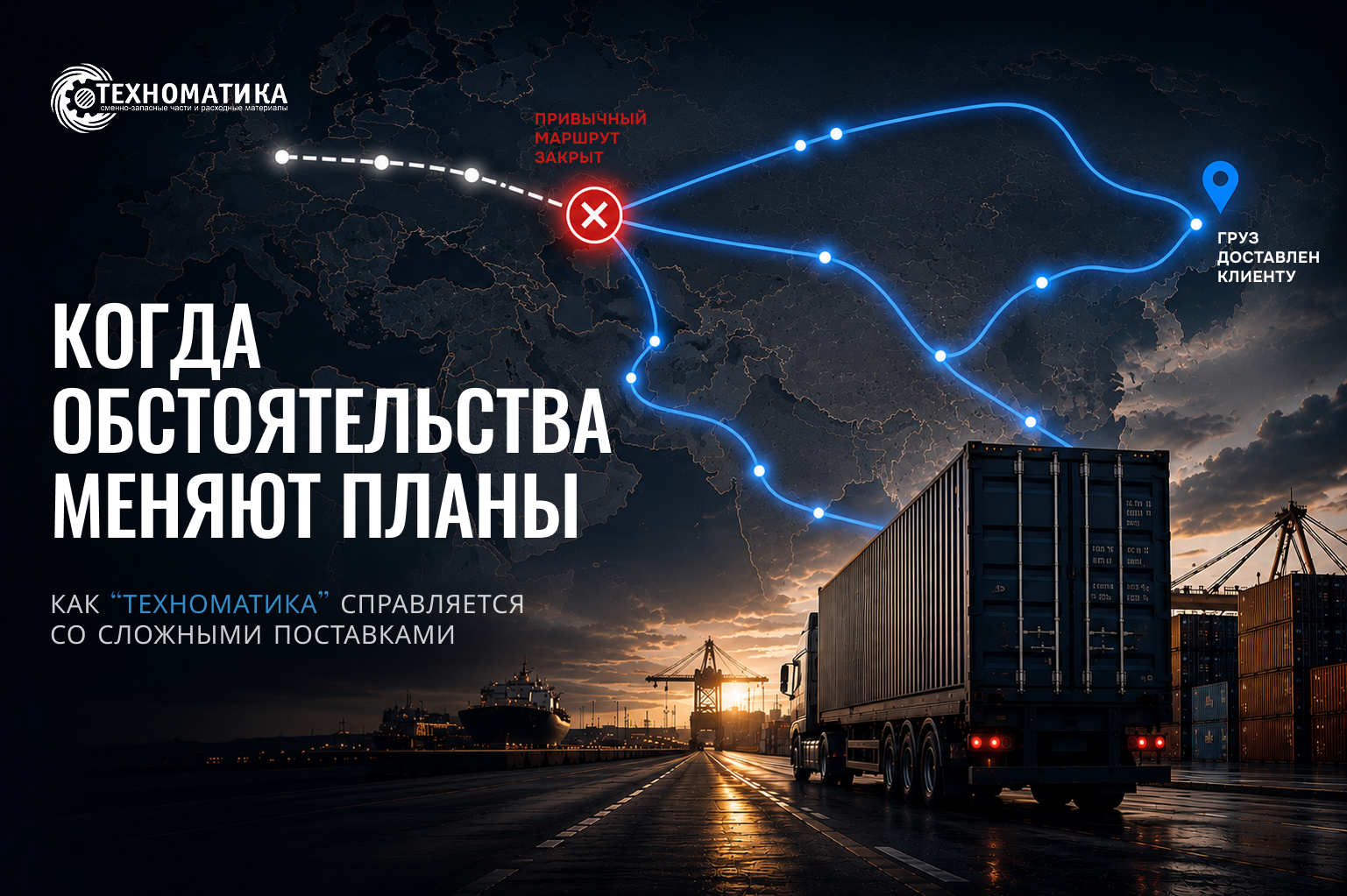 Когда обстоятельства меняют планы: как «Техноматика» справляется со сложными поставками / Фото: Техноматика