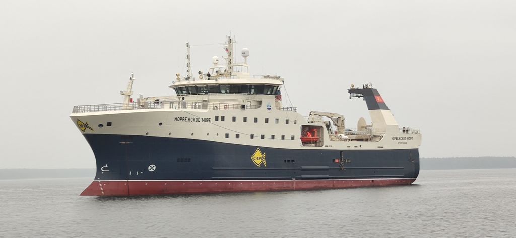 Ходовые испытания траулера «Норвежское море», сентябрь 2021 г / Фото: Фото предоставлено Назаренко Н.Б.