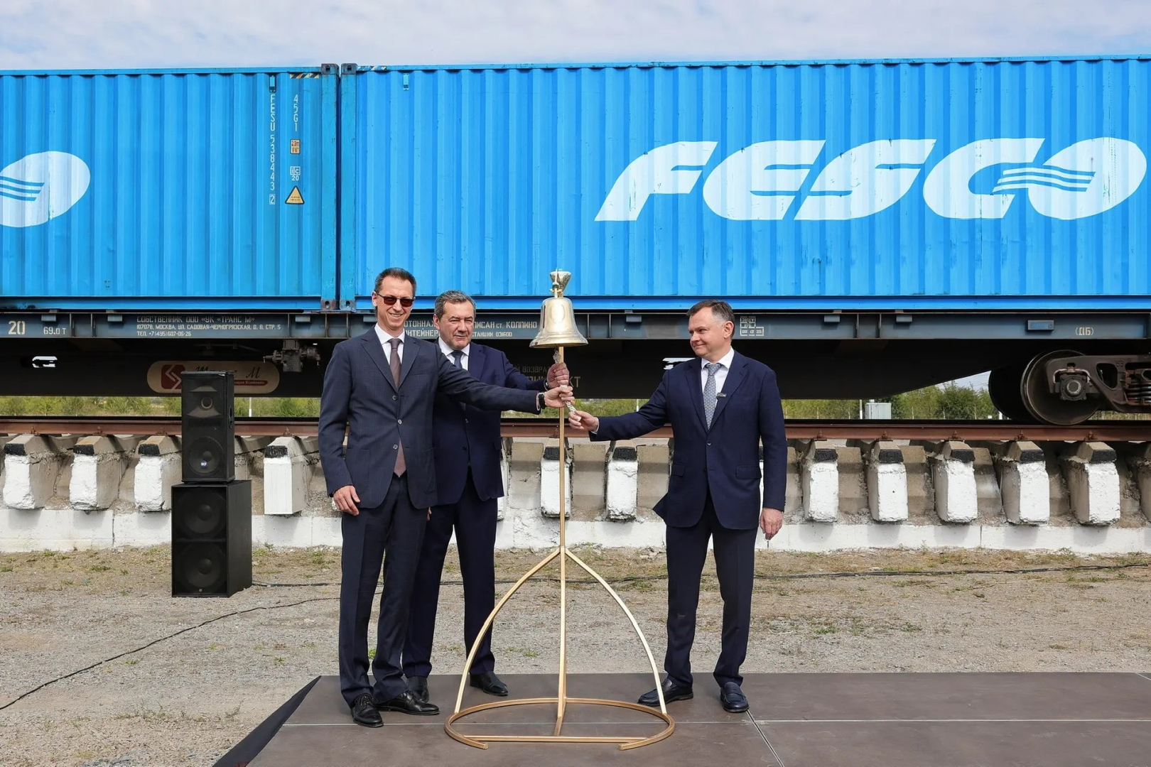 В Батайске открыт новый контейнерный терминал / Фото: FESCO