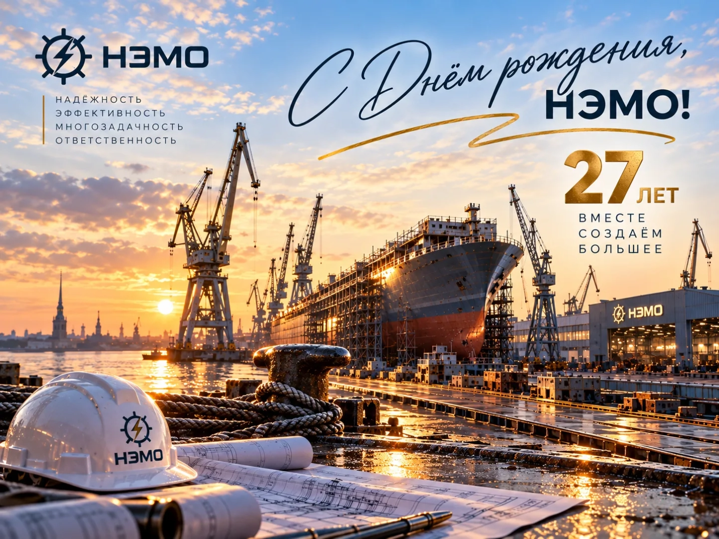 Поздравляем компанию НЭМО с 27-летием! / Фото: