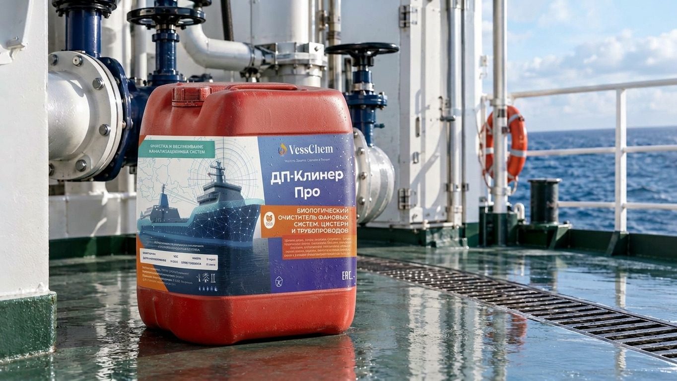 Российская альтернатива зарубежной химии для судовой канализации / Фото: vesschem