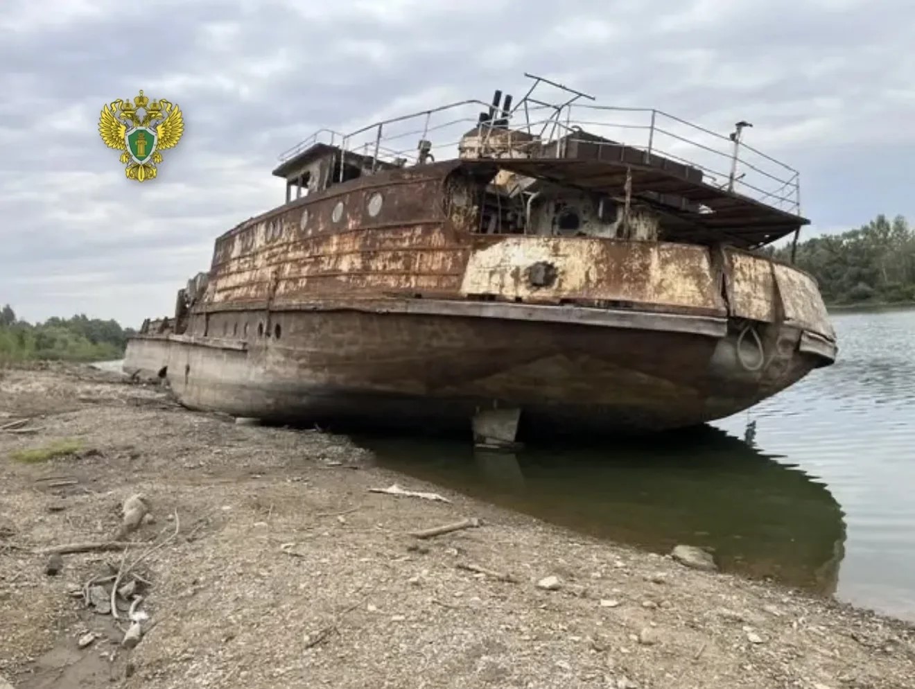 Благодаря вмешательству Уфимской транспортной прокуратуры устранены нарушения природоохранного законодательства в акватории реки Белая / Фото: Приволжская транспортная прокуратура